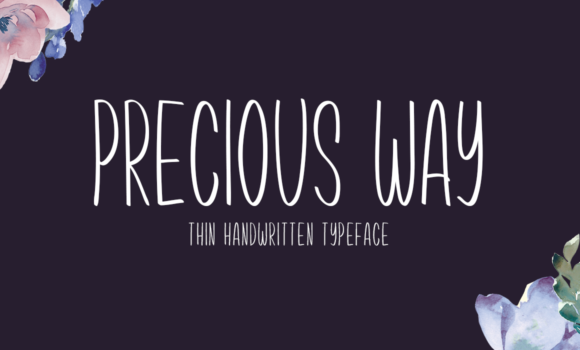 Precious Way Font - Featured Image