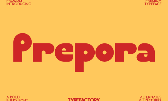 Prepora Font - Featured Image