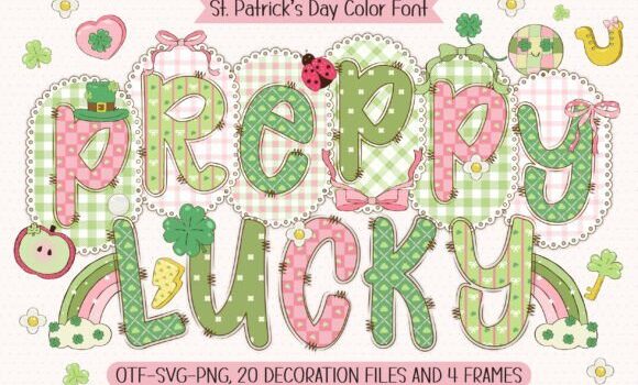 Preppy Lucky Font Fonts Free Download Preppy Lucky Font - Featured Image