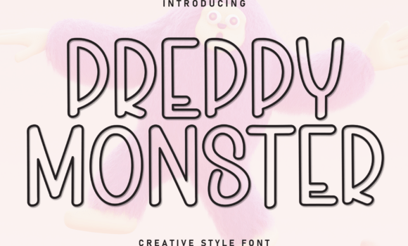 Preppy Monster Font Fonts Free Download Preppy Monster Font - Featured Image