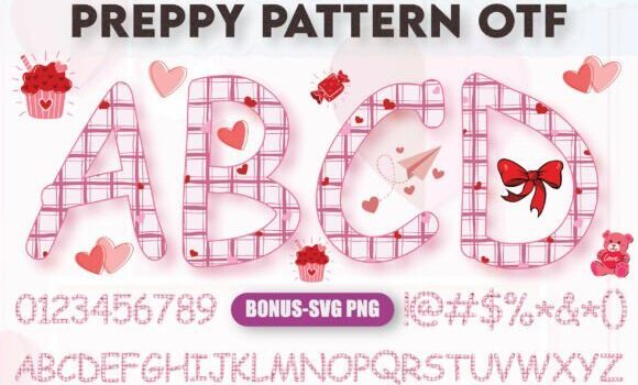 Preppy Pattern Font Fonts Free Download Preppy Pattern Font - Featured Image