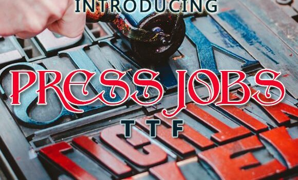 Press Jobs Font Fonts Free Download Press Jobs Font - Featured Image