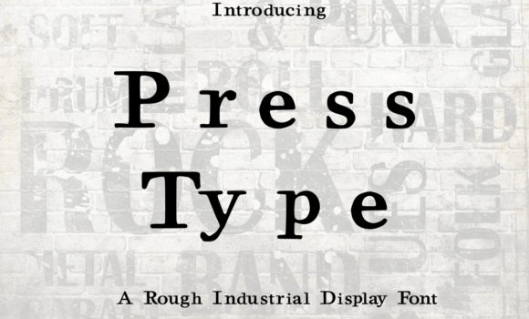 Press Type Font - Featured Image