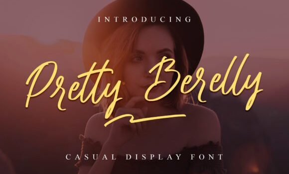 Pretty Berelly Font - Featured Image