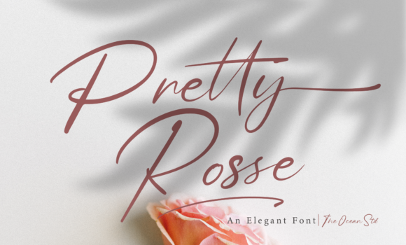Pretty Rosse Font - Featured Image