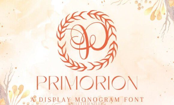 Primorion Monogram Font - Featured Image