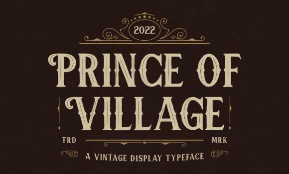 Prince of Village Font - Featured Image