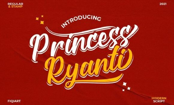 Princess Ryanti Font - Featured Image