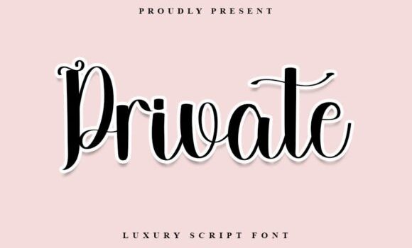 Private Font - Featured Image