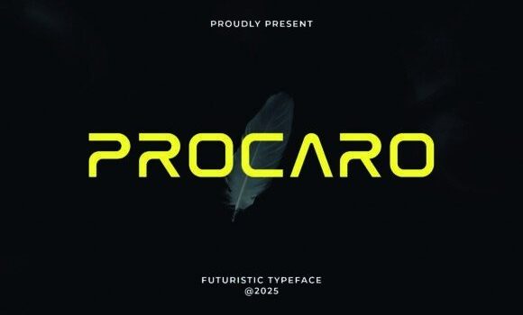 Procaro Font - Featured Image