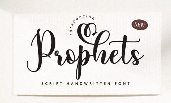 Prophets Font Fonts Free Download Prophets Font - Featured Image