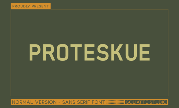 Proteskue Font Fonts Free Download Proteskue Font - Featured Image