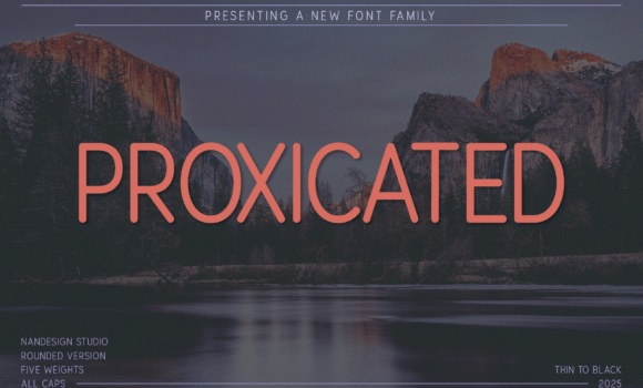 Proxicated Rounded Font - Featured Image