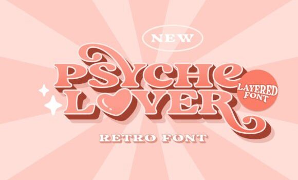 Psyche Lover Font - Featured Image