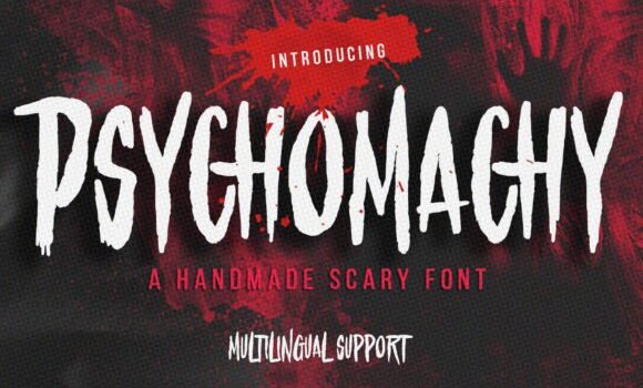 Psychomachy Font Fonts Free Download Psychomachy Font - Featured Image