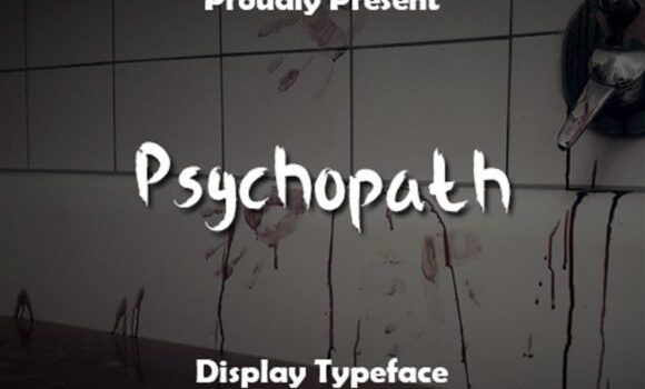 Psychopath Font - Featured Image