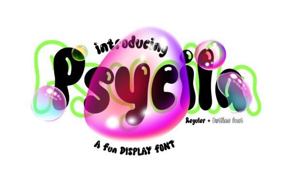 Psycila Font - Featured Image