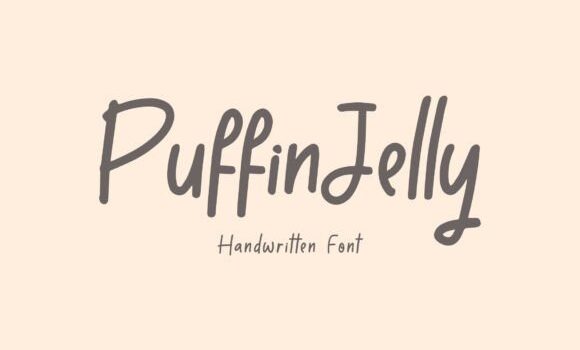 Puffin Jelly Font - Featured Image