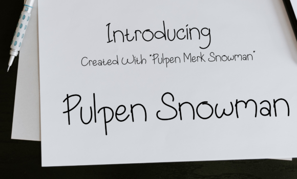 Pulpen Snowman Font Fonts Free Download Pulpen Snowman Font - Featured Image