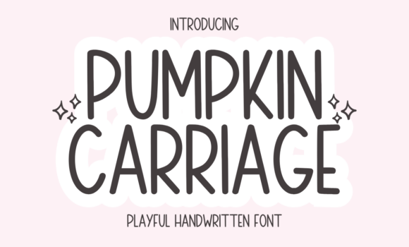 Pumpkin Carriage Font - Featured Image