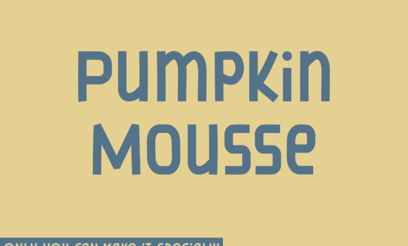 Pumpkin Mousse Font - Featured Image