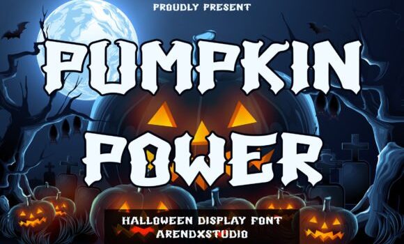Pumpkin Power Font - Featured Image