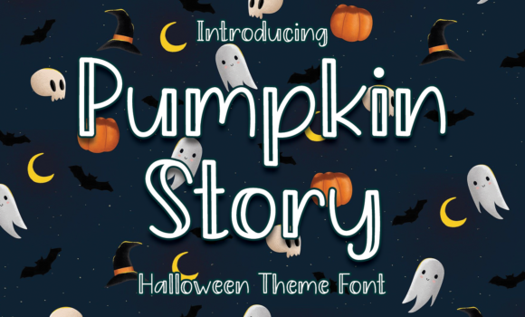 Pumpkin Story Font - Featured Image