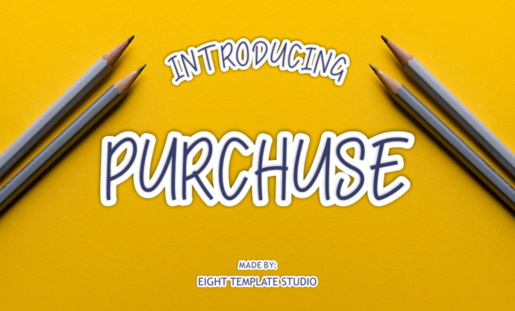 Purchuse Font - Featured Image