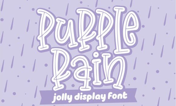 Purple Rain Font Fonts Free Download Purple Rain Font Fonts Free Download