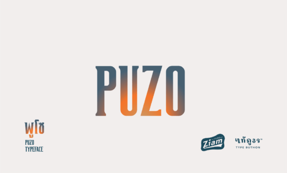 Puzo Font - Featured Image