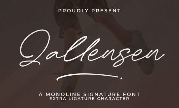 Qallensen Font - Featured Image