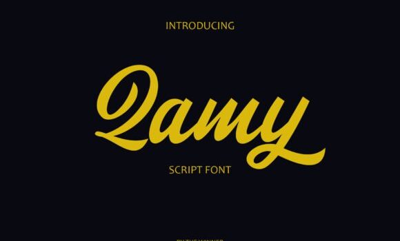 Qamy Font - Featured Image
