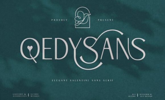 Qedysans Font - Featured Image