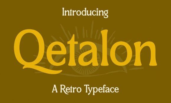 Qetalon Font - Featured Image