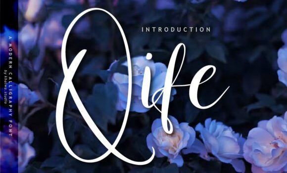 Qife Font - Featured Image
