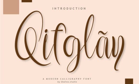 Qifglay Font Fonts Free Download Qifglay Font - Featured Image