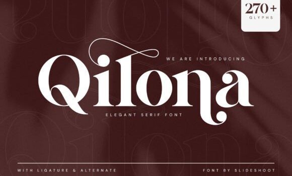 Qilona Font - Featured Image