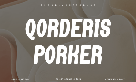 Qorderis Porker Font Fonts Free Download Qorderis Porker Font - Featured Image