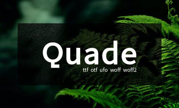 Quade Font - Featured Image