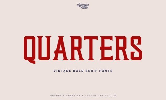 Quarters Font Fonts Free Download Quarters Font - Featured Image