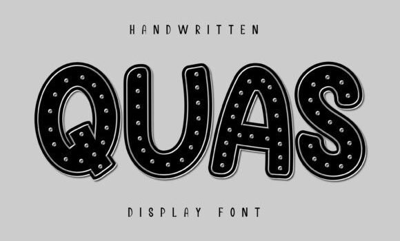 Quas Font Fonts Free Download Quas Font - Featured Image