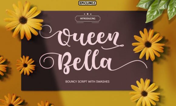Queen Bella Font Fonts Free Download Queen Bella Font - Featured Image