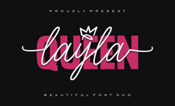 Queen Layla Font - Featured Image