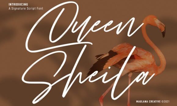 Queen Sheila Font - Featured Image
