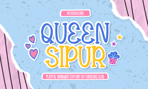 Queen Sipur Font - Featured Image