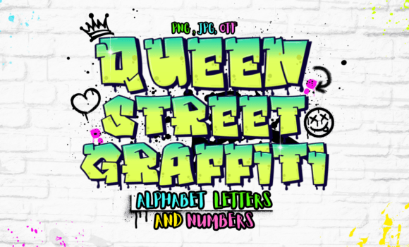 Queen Street Graffiti Font Fonts Free Download Queen Street Graffiti Font - Featured Image