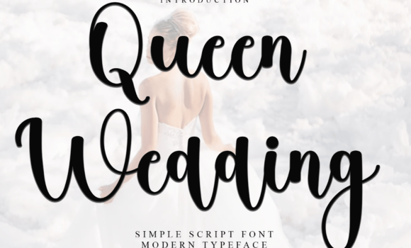 Queen Wedding Font Fonts Free Download Queen Wedding Font - Featured Image
