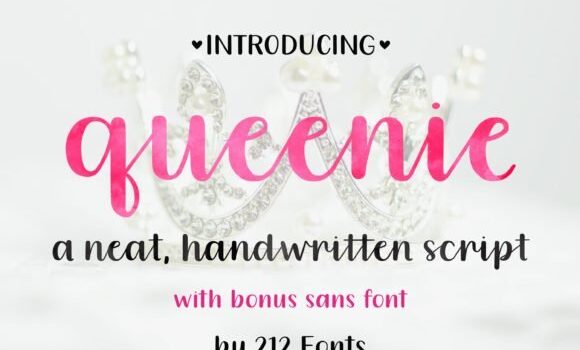 Queenie Font - Featured Image