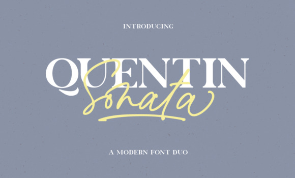 Quentin Sonata Font Fonts Free Download Quentin Sonata Font - Featured Image