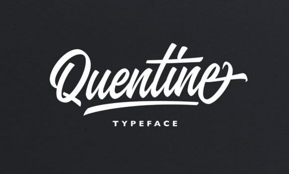 Quentine Script Font Fonts Free Download Quentine Script Font - Featured Image
